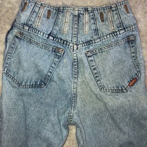 Jordache Acid Wash 80s vintage denim